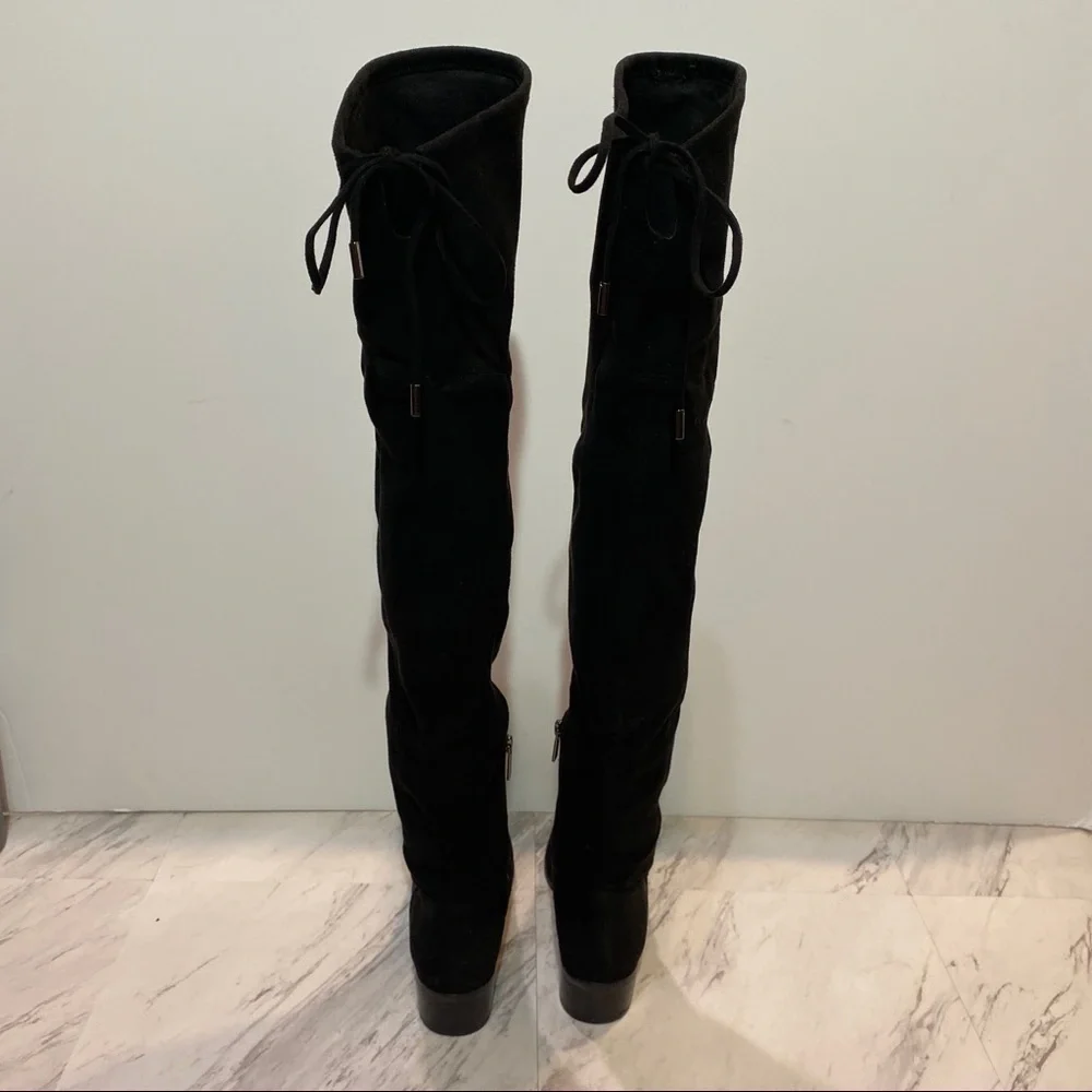 Marc Fisher Yuna Over The Knee Black Boots 5M